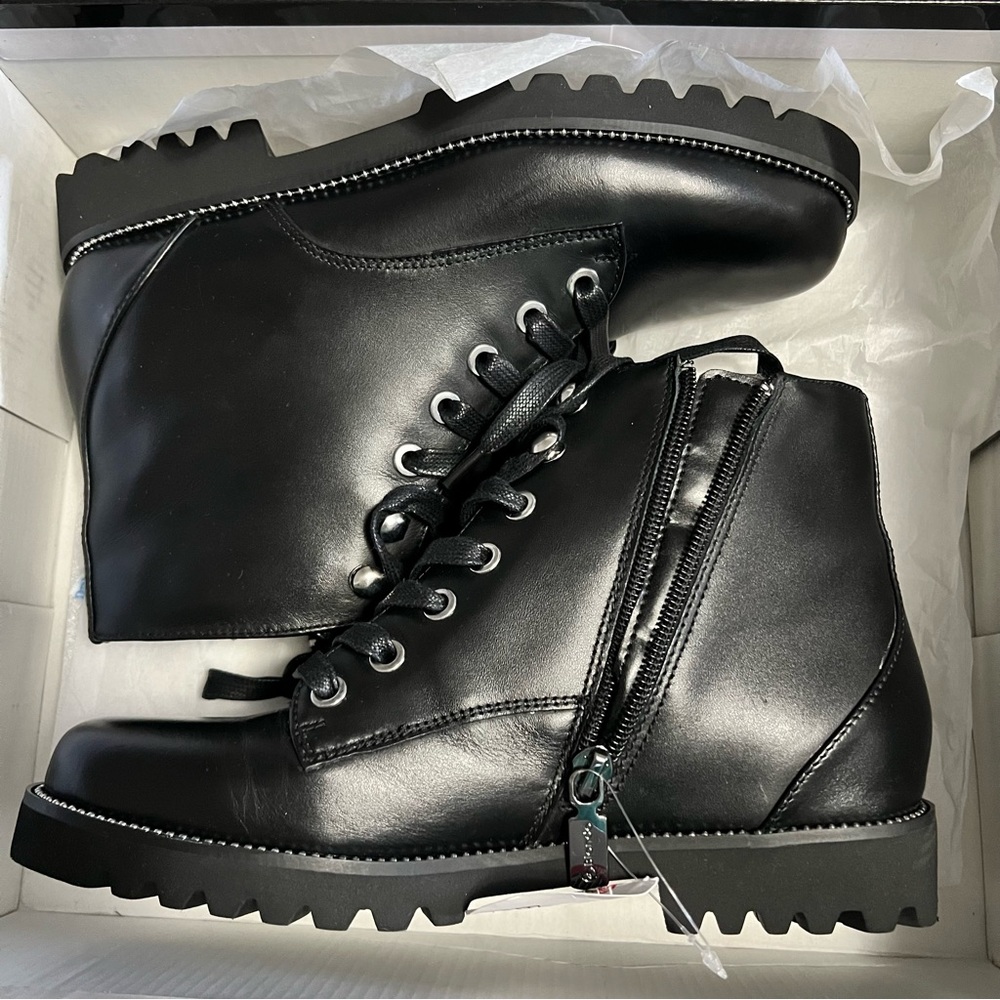 Leather Bootie